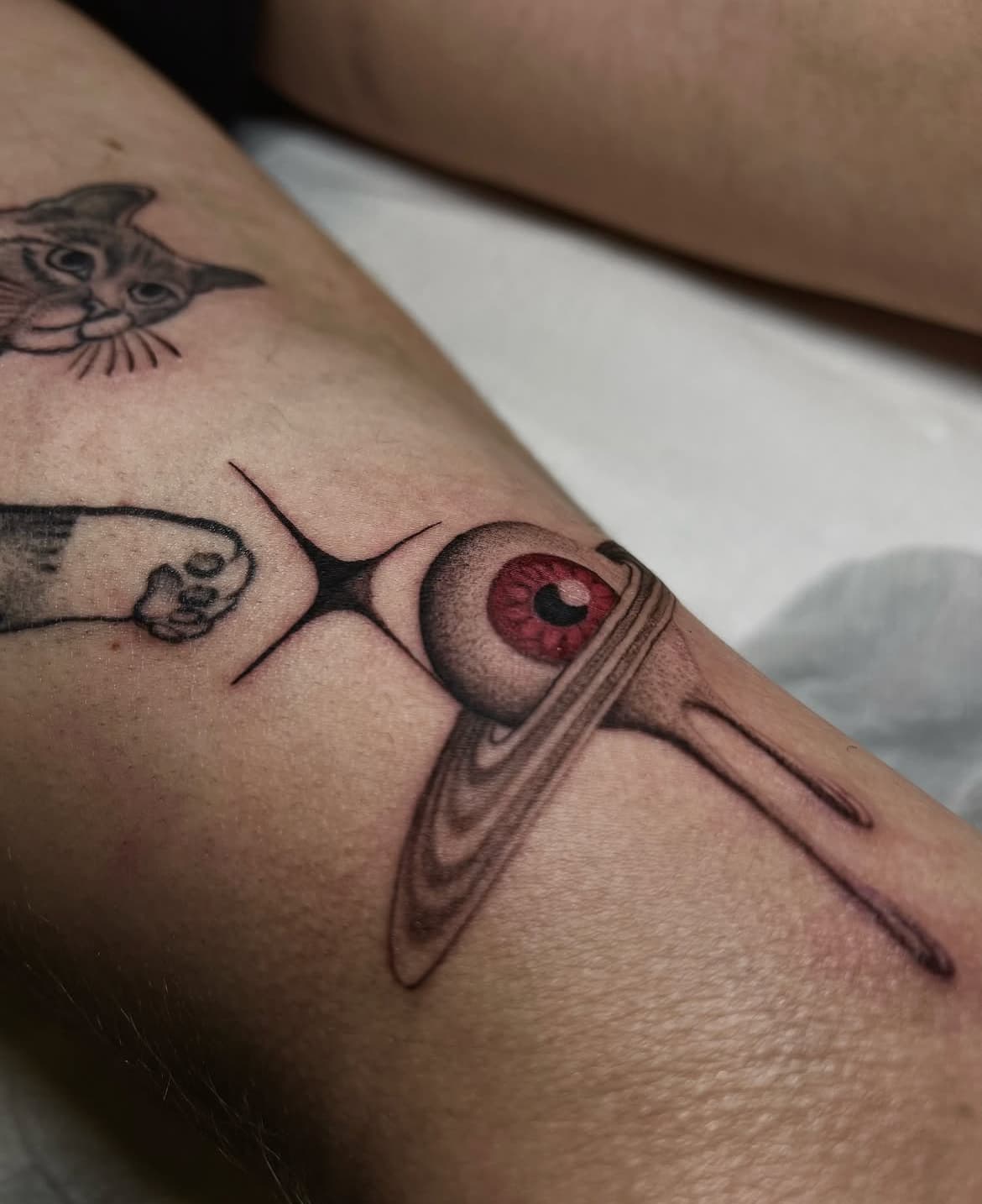Eye tattoo by GOGOJO